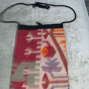 The Loom in Skagway, Alaska, woven shoulder bag.